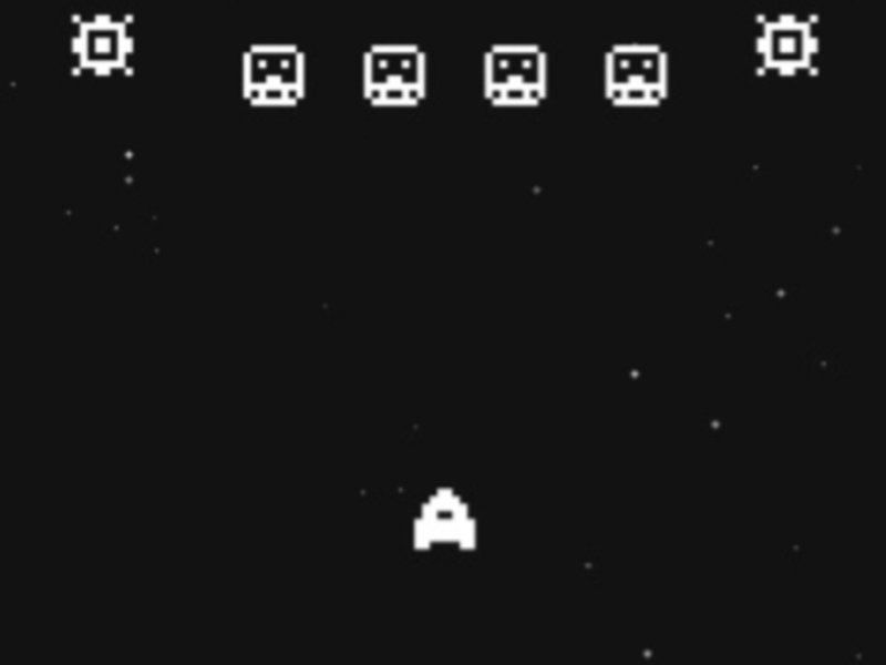 Hra Space Aliens 1977  online