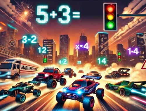 Hra Matematické preteky  online
