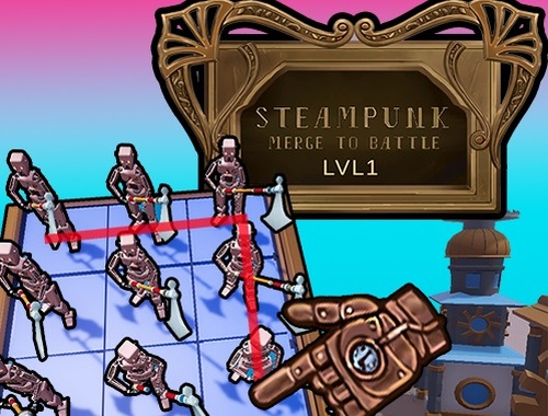 Hra Steampunk zlúčte sa do boja  online
