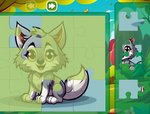 Hra Puzzle na prieskumník zvierat  online