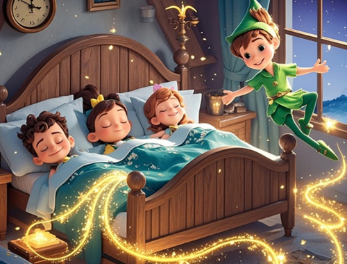 Hra Nájdite rozdiely: Peter Pan  online