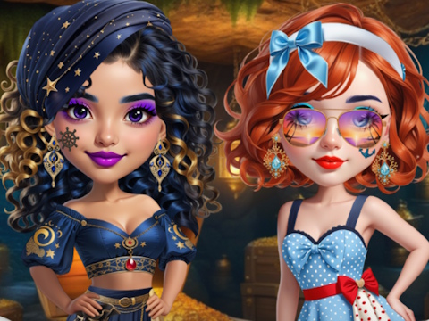 Hra Sailor Chic vs Pirate Charm  online