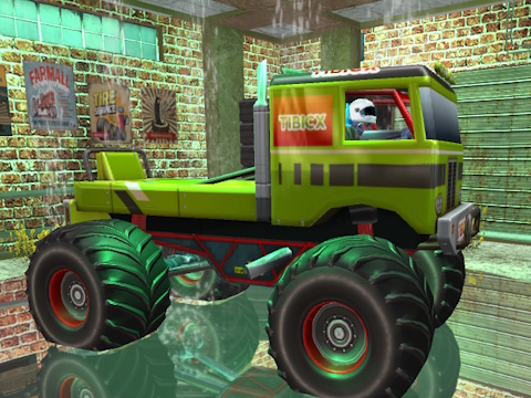 Hra Realistický simulátor Monster Truck Offroad Simulator  online