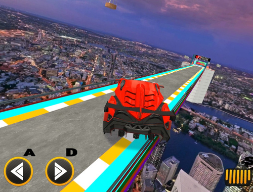 Hra Mega Ramps Car Racing Games 3D  online