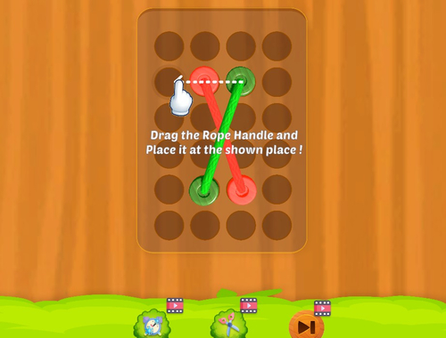 Hra Spleťte lano 3d uviaznite puzzle  online