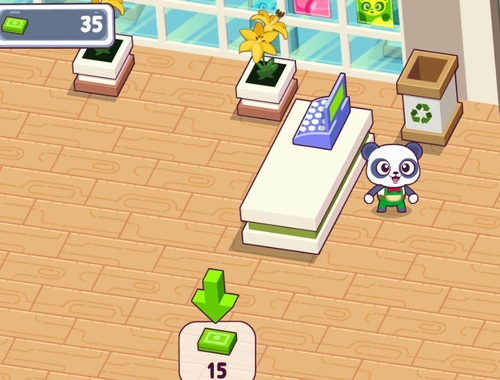 Hra Simulátor Panda Shop  online