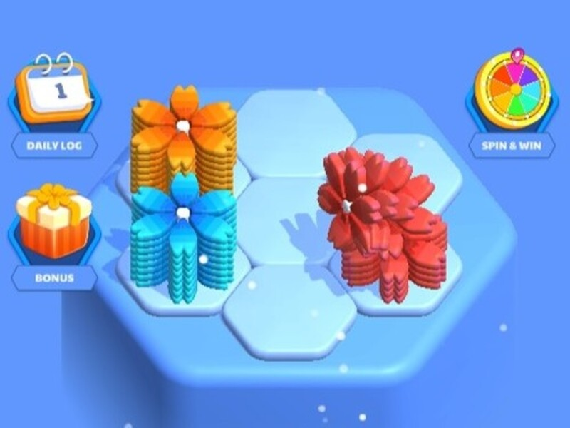 Hra Kvetina hexu puzzle online
