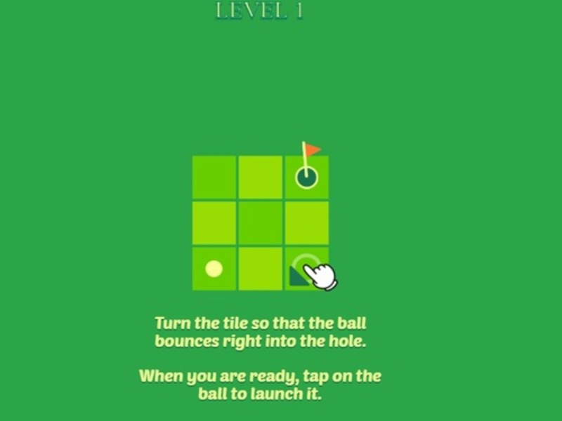 Hra Puzzle: golf online