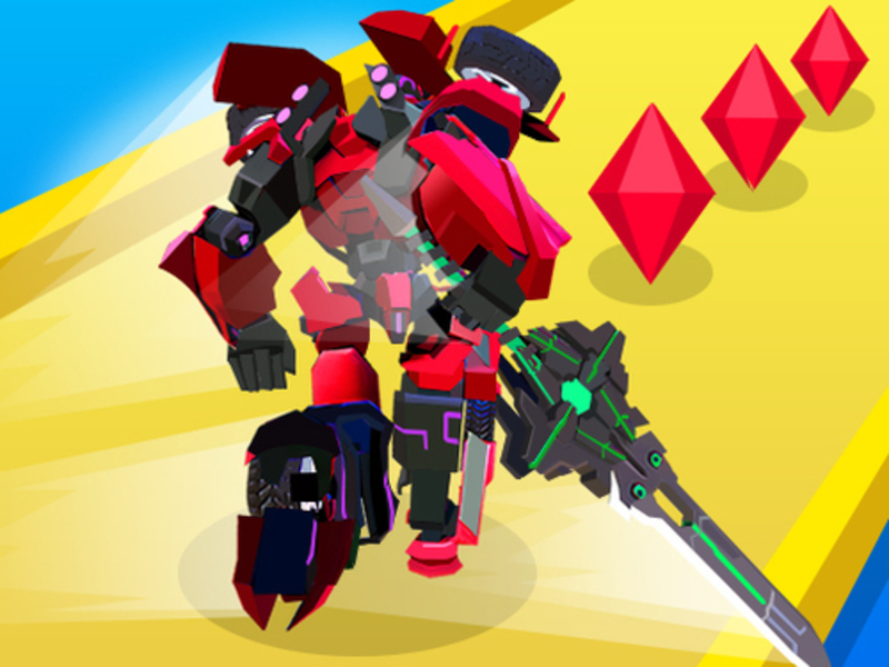 Hra Bežecký robot bojovník online
