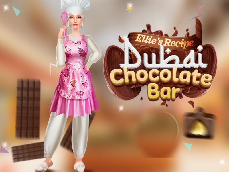 Hra Predpis na čokoládové dlaždice Dubaj od Ellie online