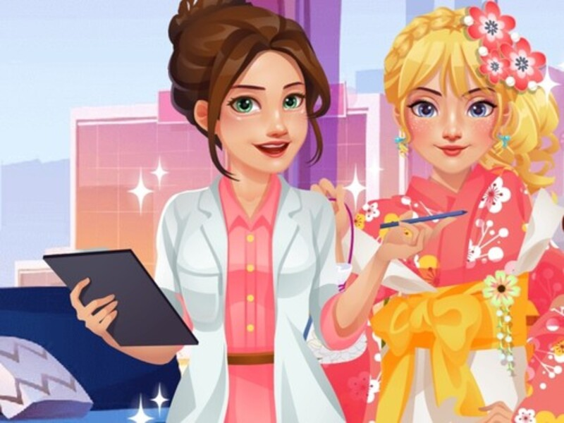 Hra Krása japonské kúpele online