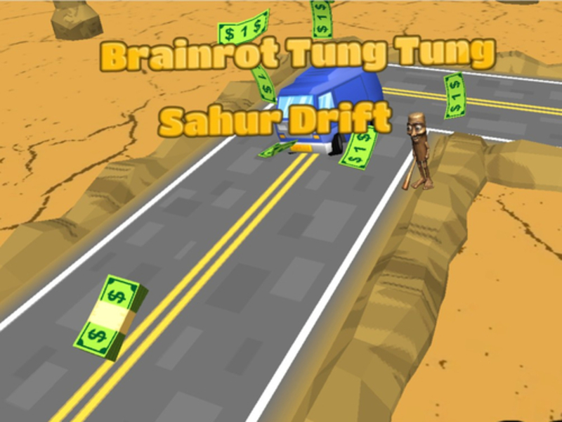 Hra Brainrrot Tung Tung Sahur Drift online