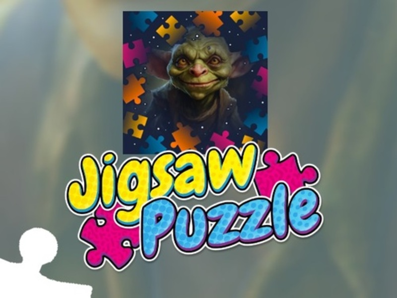 Hra Puzzle: škriatok online