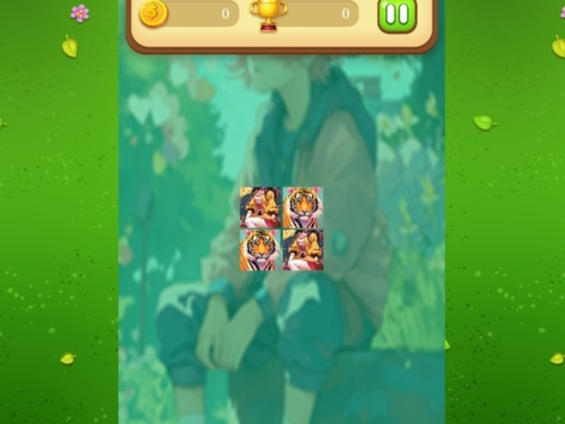 Hra Anime Tiger: Pamäťová zhoda online