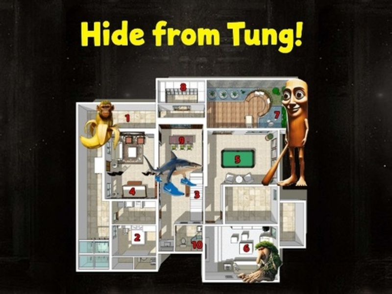 Hra Skryť pred Tung Tung Sahura online