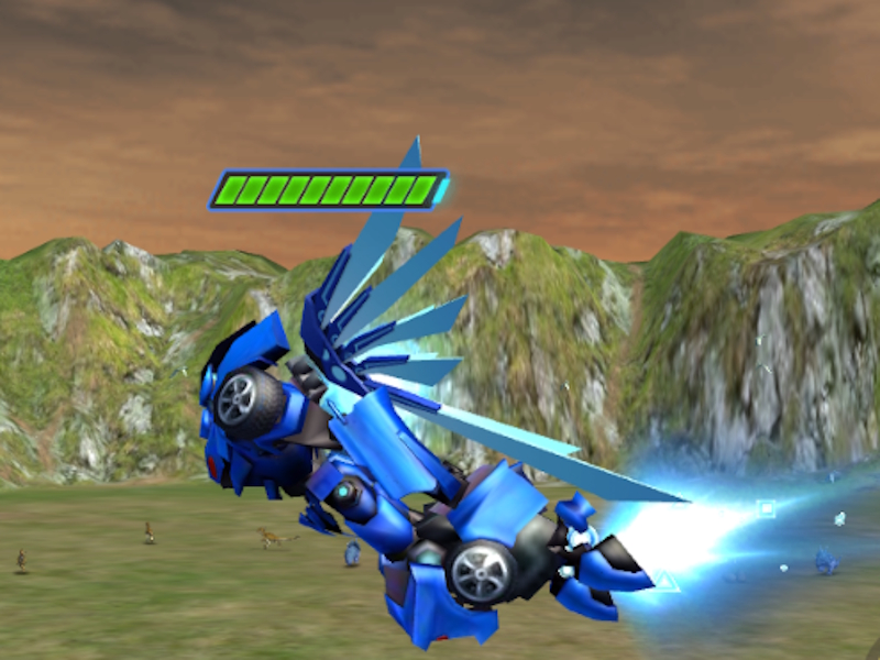 Hra Jurský dinosaurus proti robotom online