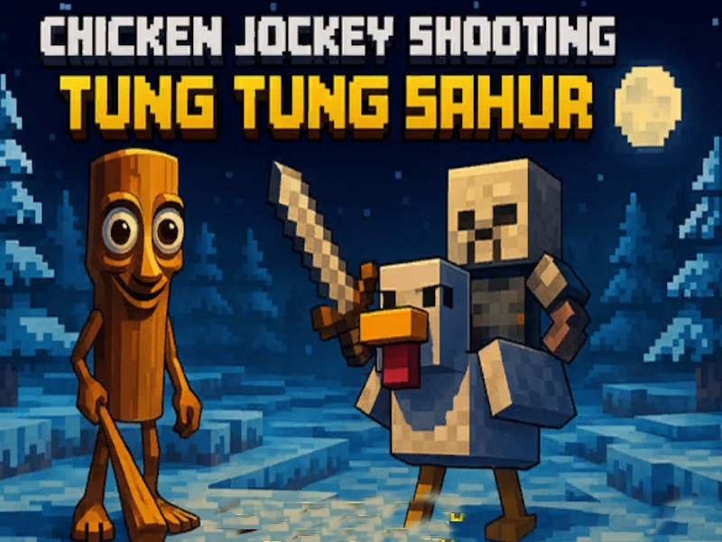 Hra Kuracie žokej: Tung Tung Sahur Shootout online