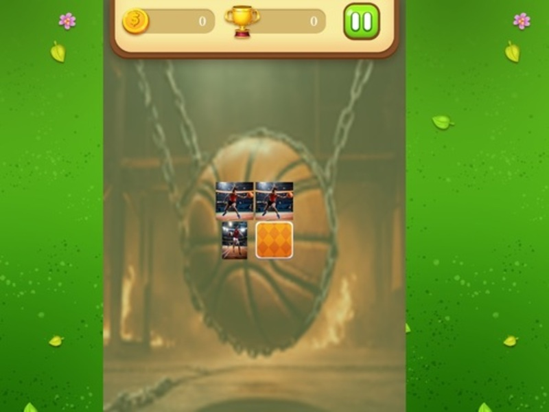 Hra Basketbal: Pamäťová zhoda online