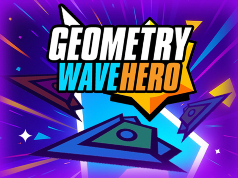 Hra Geometrický vlnový hrdina online