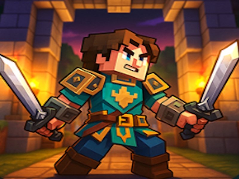 Hra Steve's Adventure in the Dungeon online