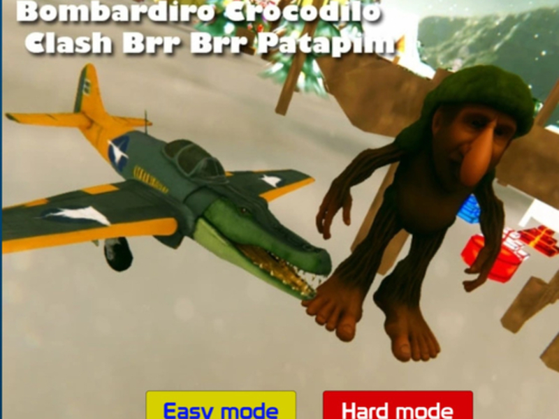 Hra Bombardiro krokodíl kolízia BRR BRR Patapim online