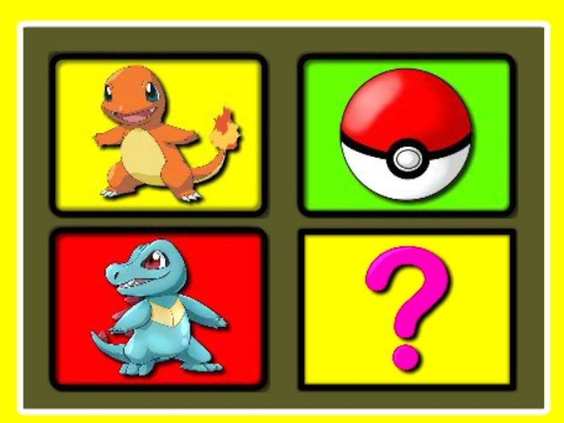 Hra Čas pamäť Pokemon online