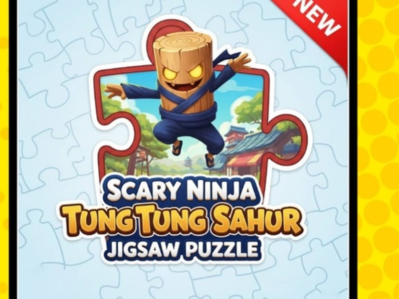 Hra Puzzle: Hrozný Ninja Tung Tung Sahur online