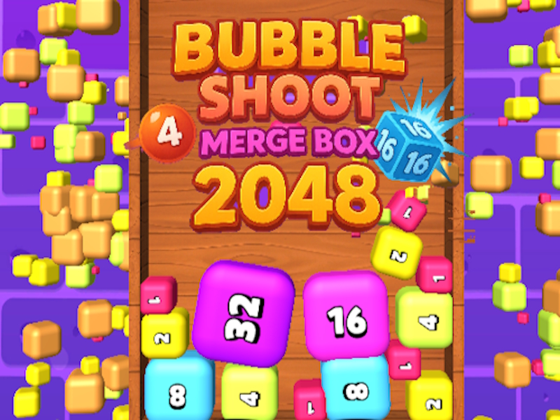 Hra Bublinová strelecká postava z krabíc 2048 online