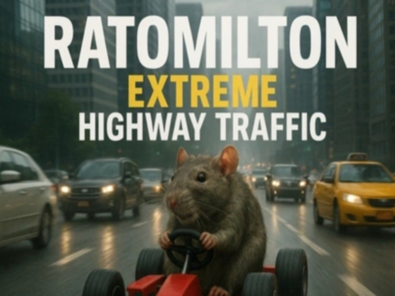 Hra Rat Milton: Extrémny pohyb na diaľnici online