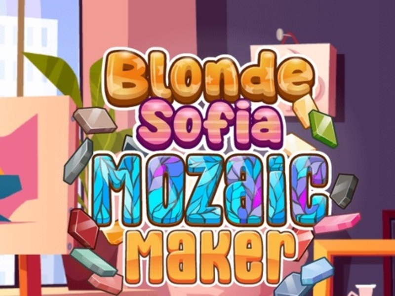 Hra Blondínka Sofia: tvorca mozaiky online
